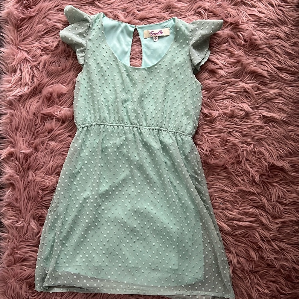 Mint Green Dress